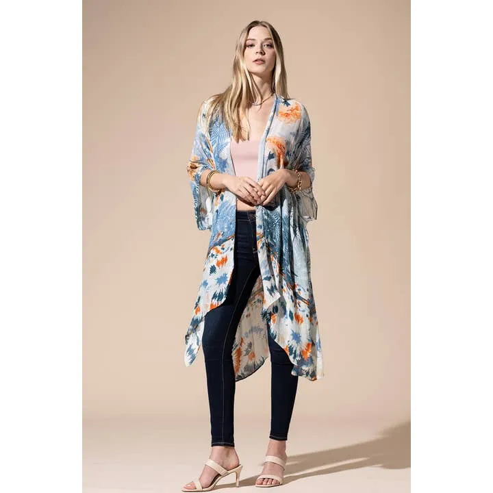 Indigo Morning Kimono