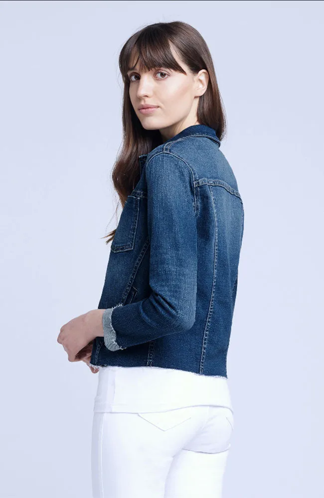 Janelle Slim Raw Jacket in Laredo