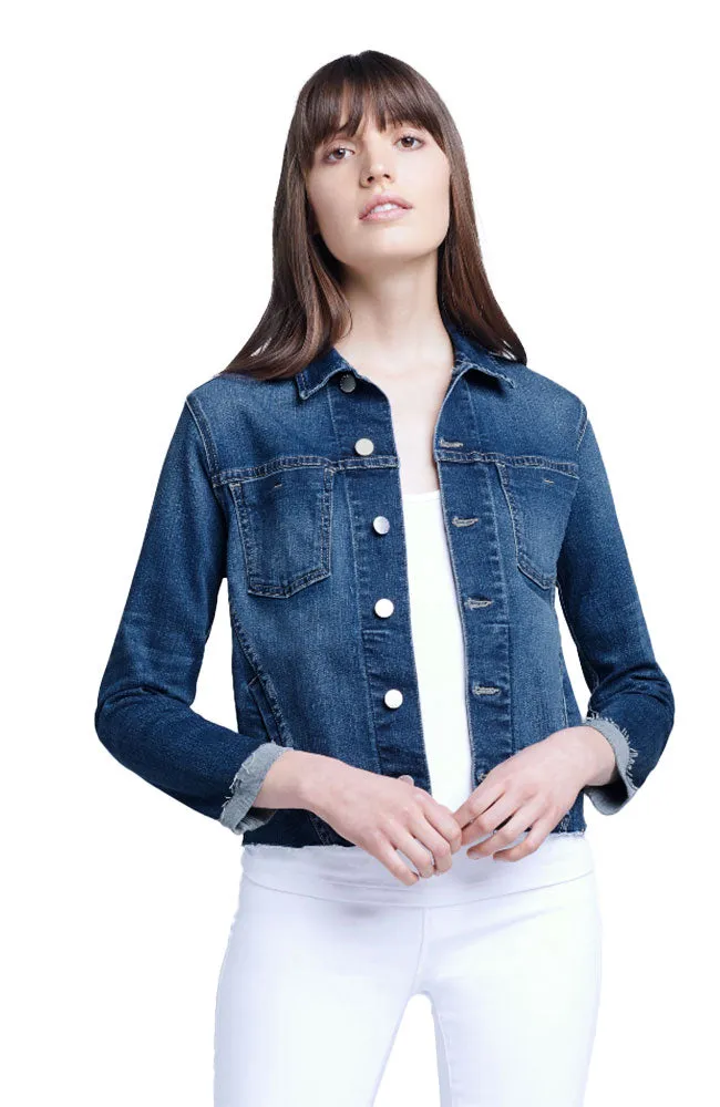 Janelle Slim Raw Jacket in Laredo
