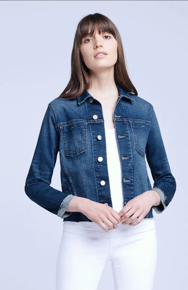 Janelle Slim Raw Jacket in Laredo