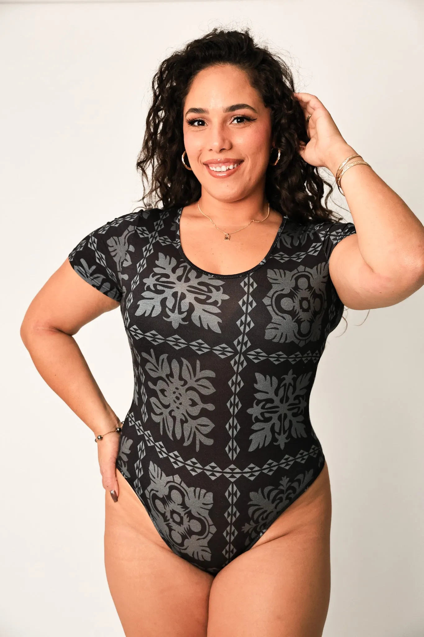 Kana Bodysuit l Tribal Quilt