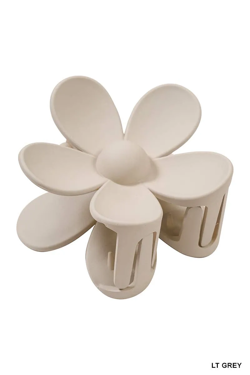 Large Flower Hair Claw Clips