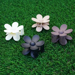 Large Flower Hair Claw Clips