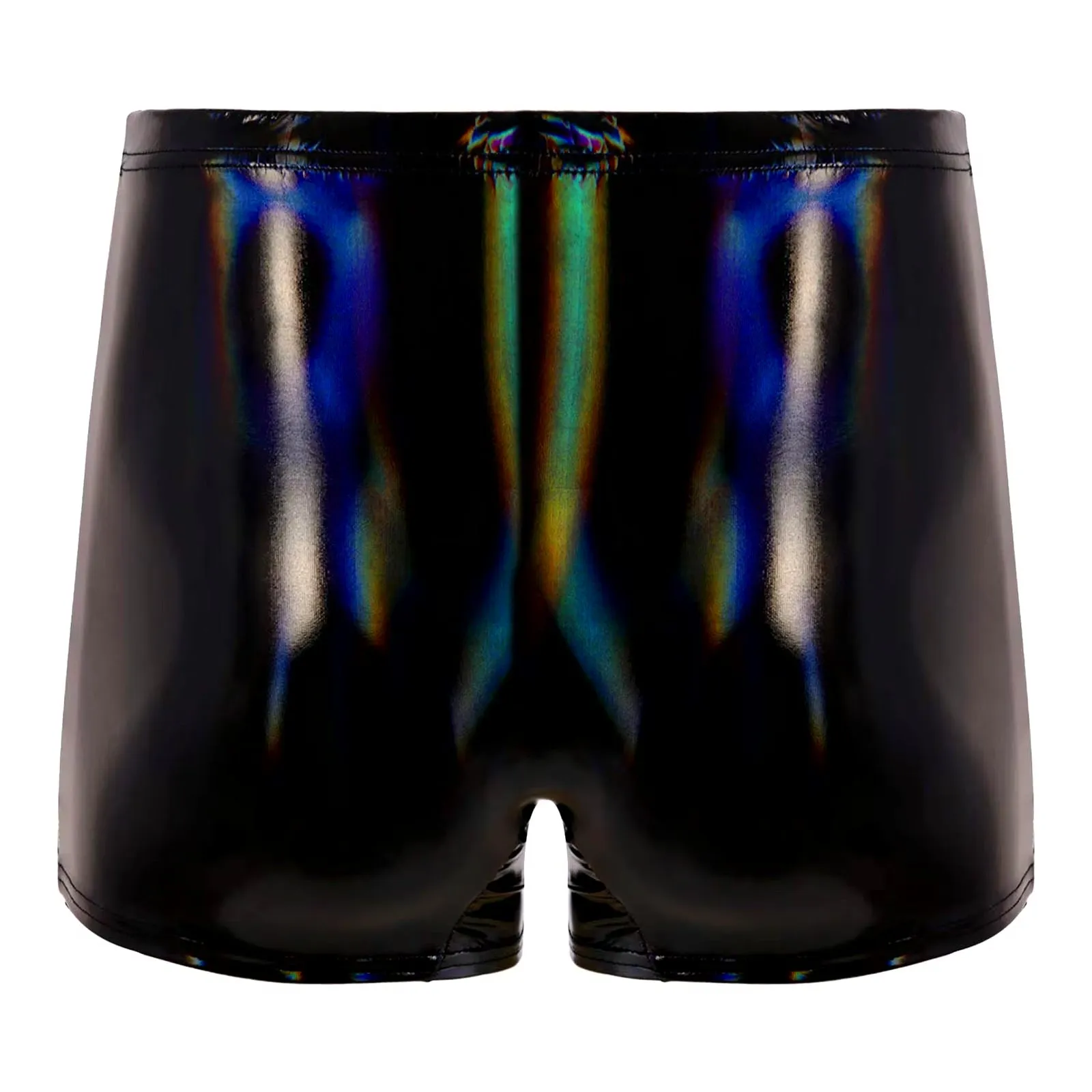 Leather Low Rise Mini Shorts