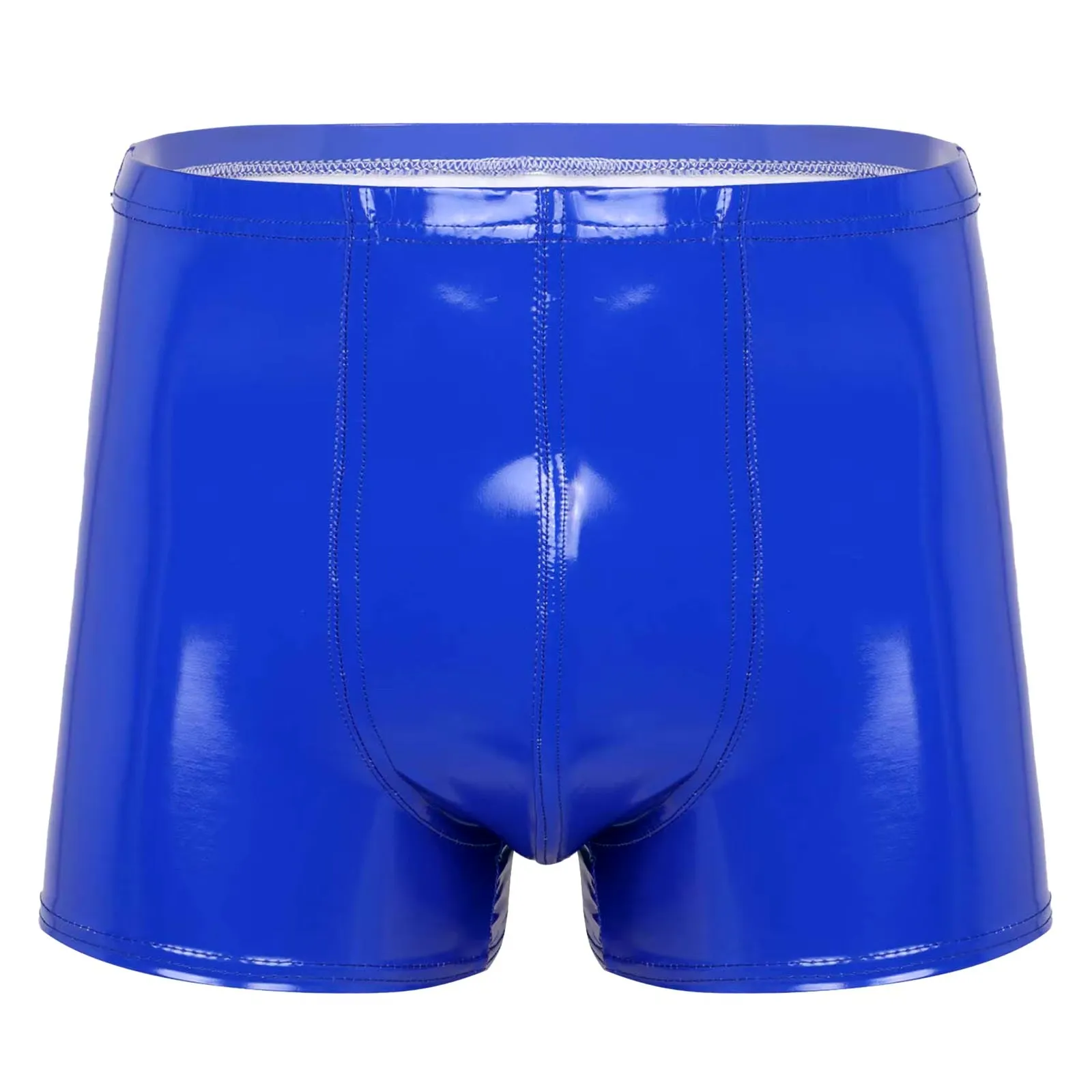 Leather Low Rise Mini Shorts