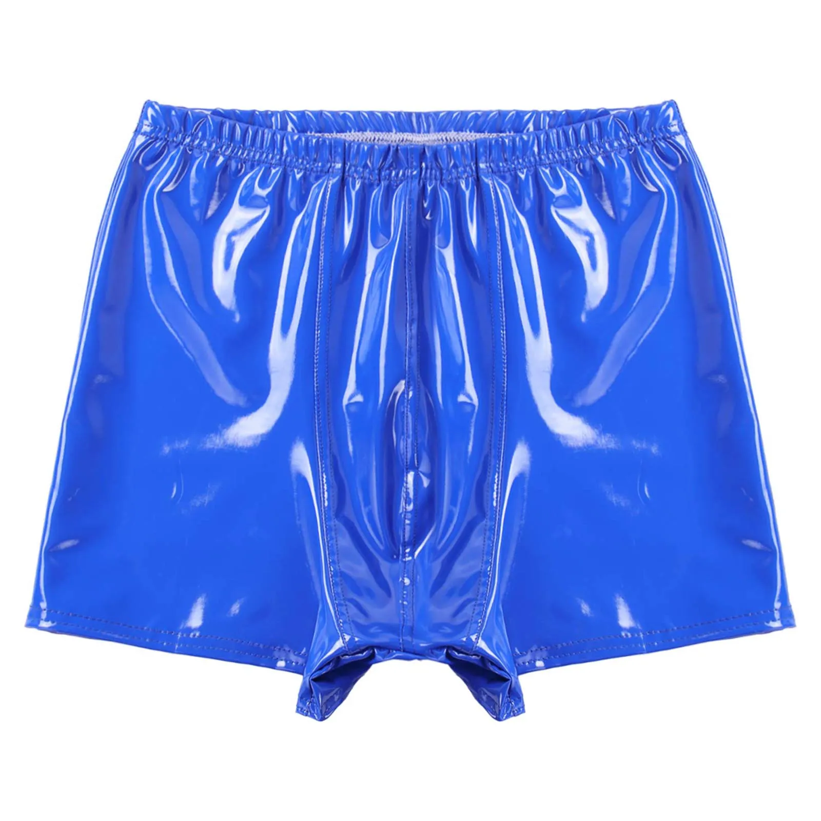 Leather Low Rise Mini Shorts