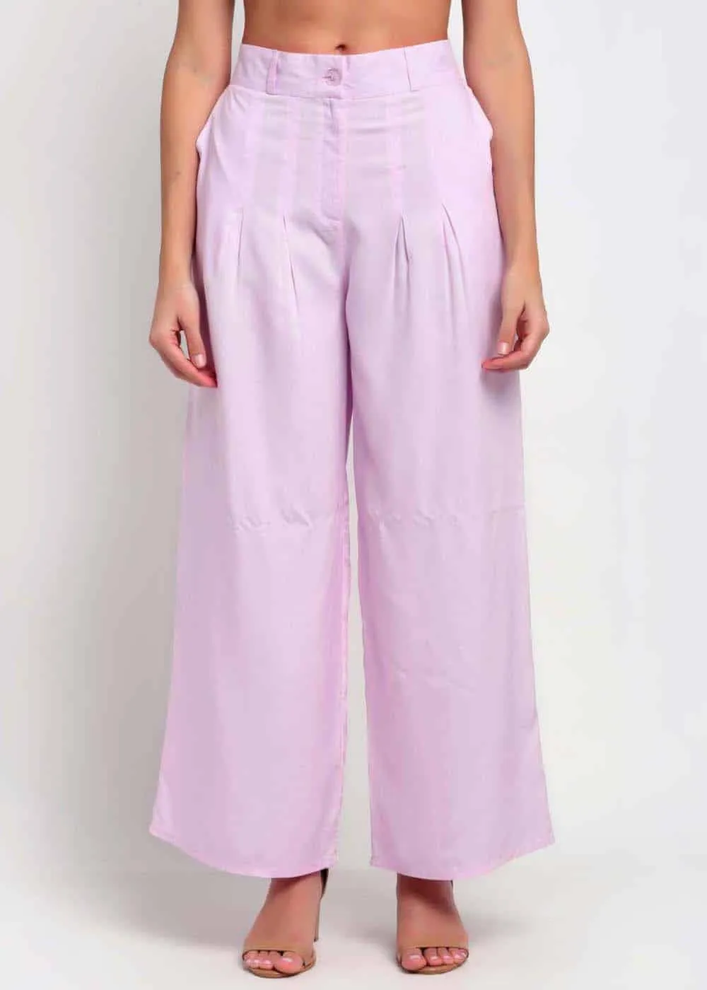 Lilac Palazzo Pants