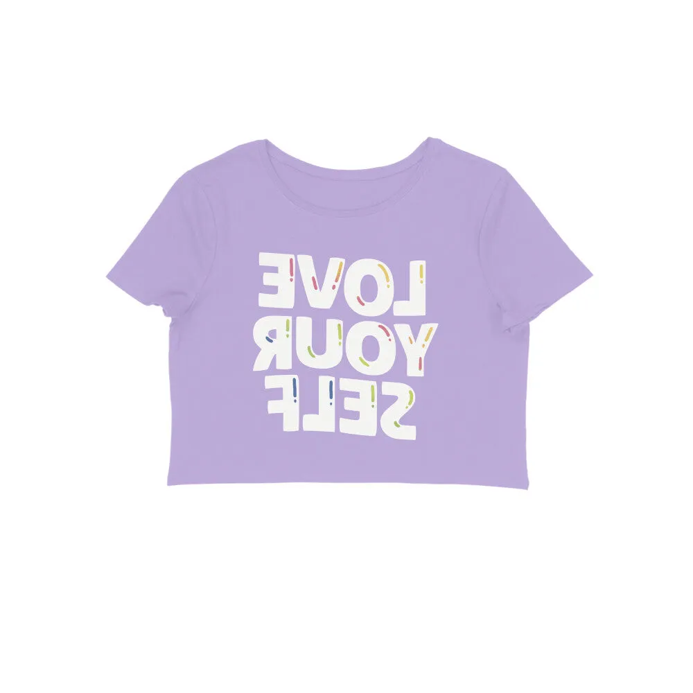 Love Yourself - Crop Top (One Side)