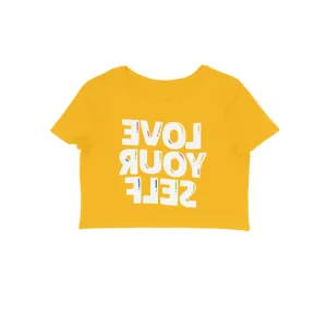 Love Yourself - Crop Top (One Side)