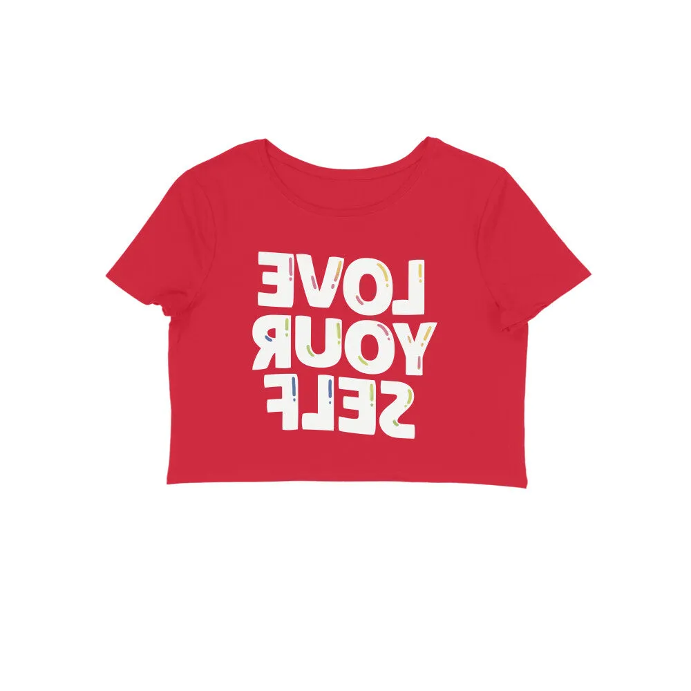 Love Yourself - Crop Top (One Side)
