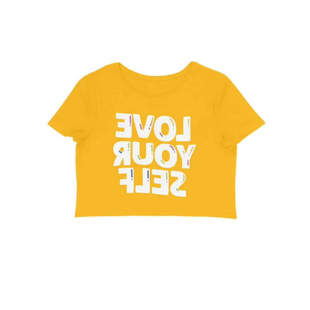 Love Yourself - Crop Top (One Side)