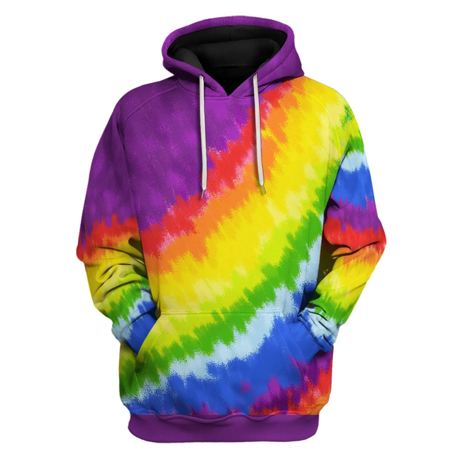 LQBTQ  Rainbow Hoodie T-shirt Tops