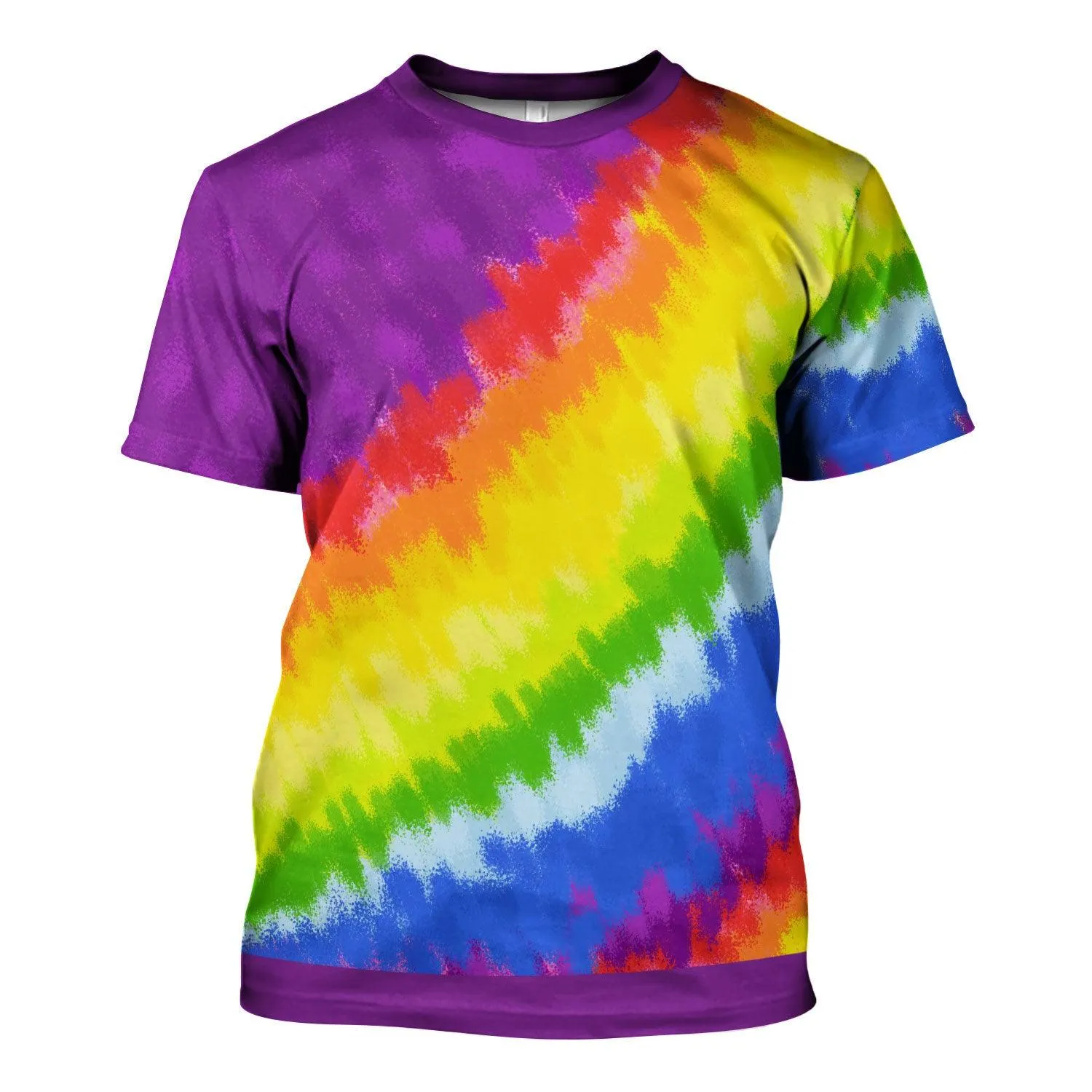 LQBTQ  Rainbow Hoodie T-shirt Tops