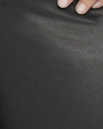 Marilyn Straight Leg Pant | Black Coated