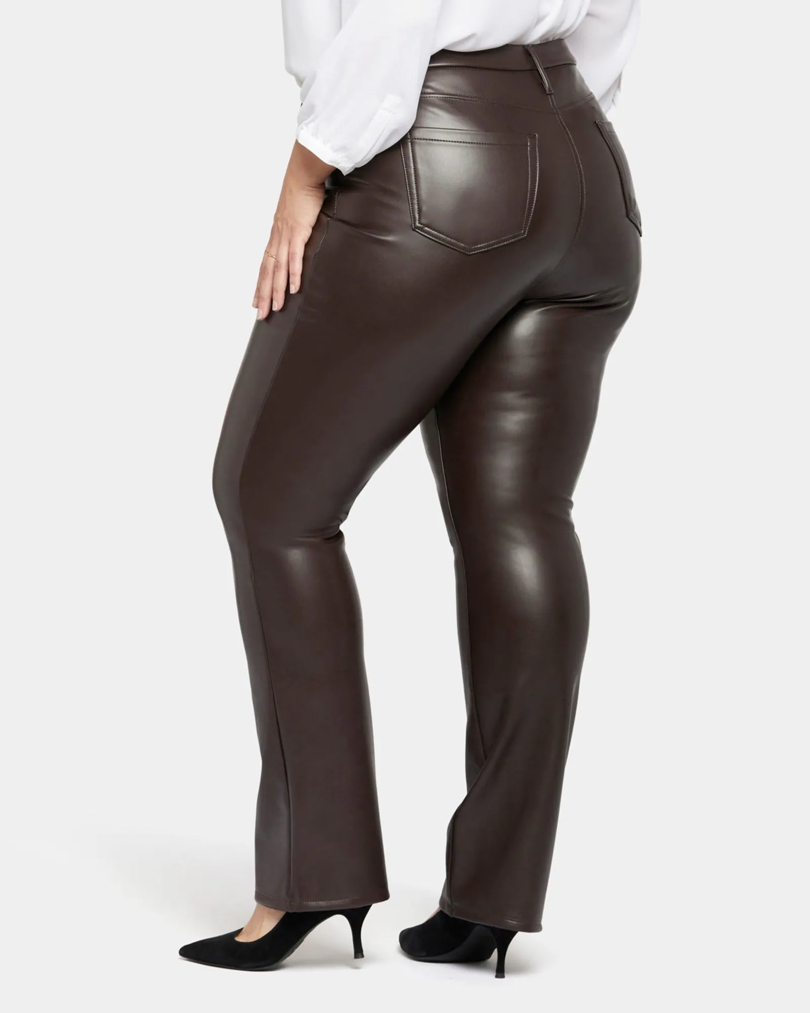 Marilyn Straight Leg Pant | Cordovan