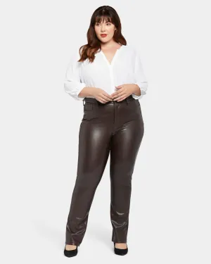 Marilyn Straight Leg Pant | Cordovan