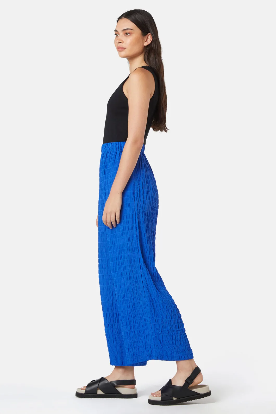 Mavis Seersucker Culotte