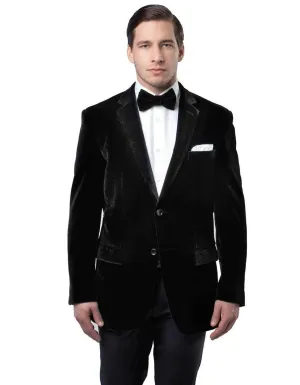 Mens Black Dinner Jacket - Mens Evening jackets  - Tuxedo Dinner Jacket