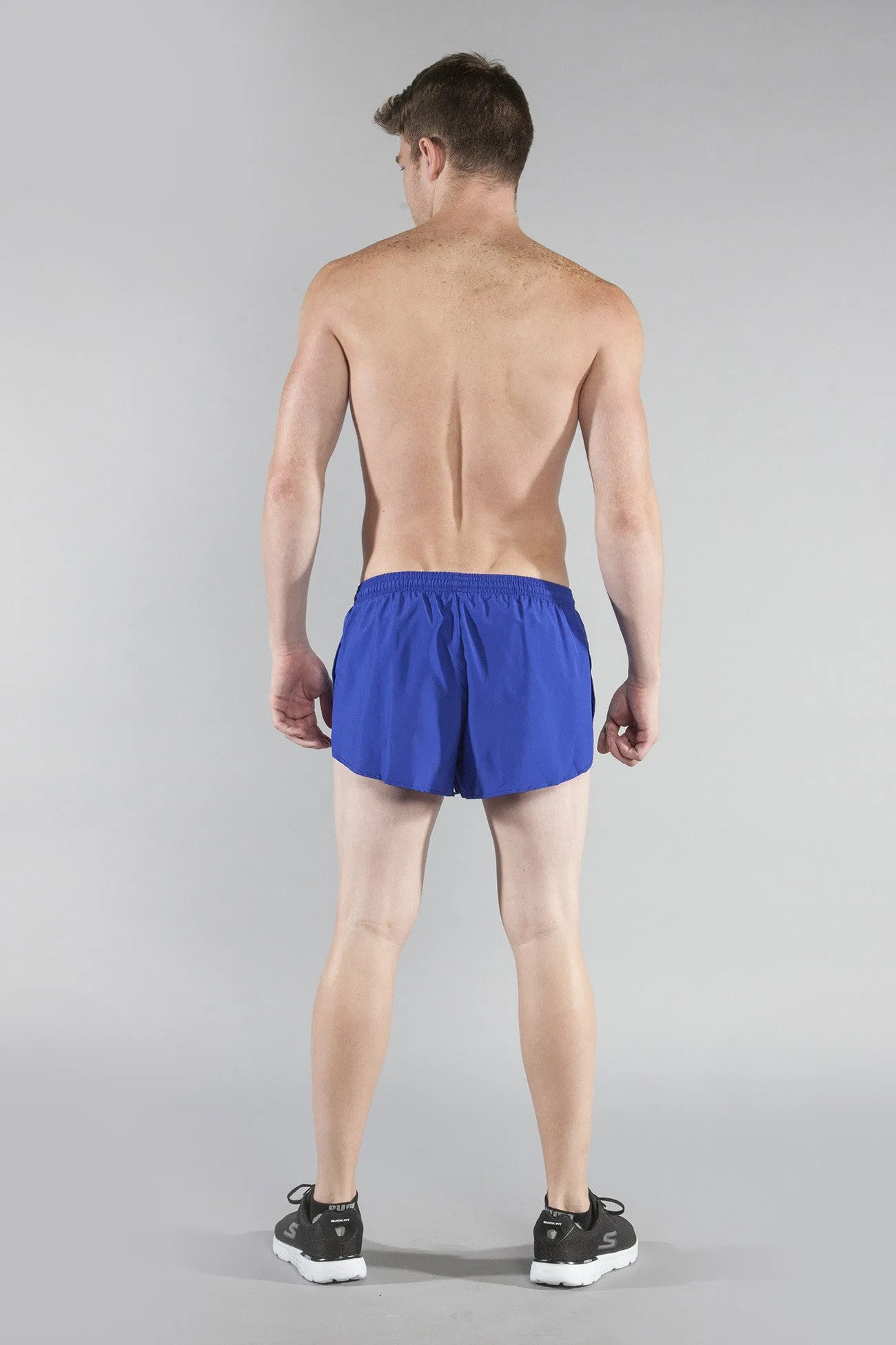 Men's Solid 1" Elite Split Shorts - Royal