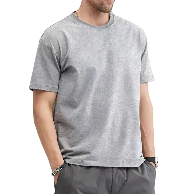 Men's Summer Cotton T-Shirt - Cool, Comfortable, and Stylish