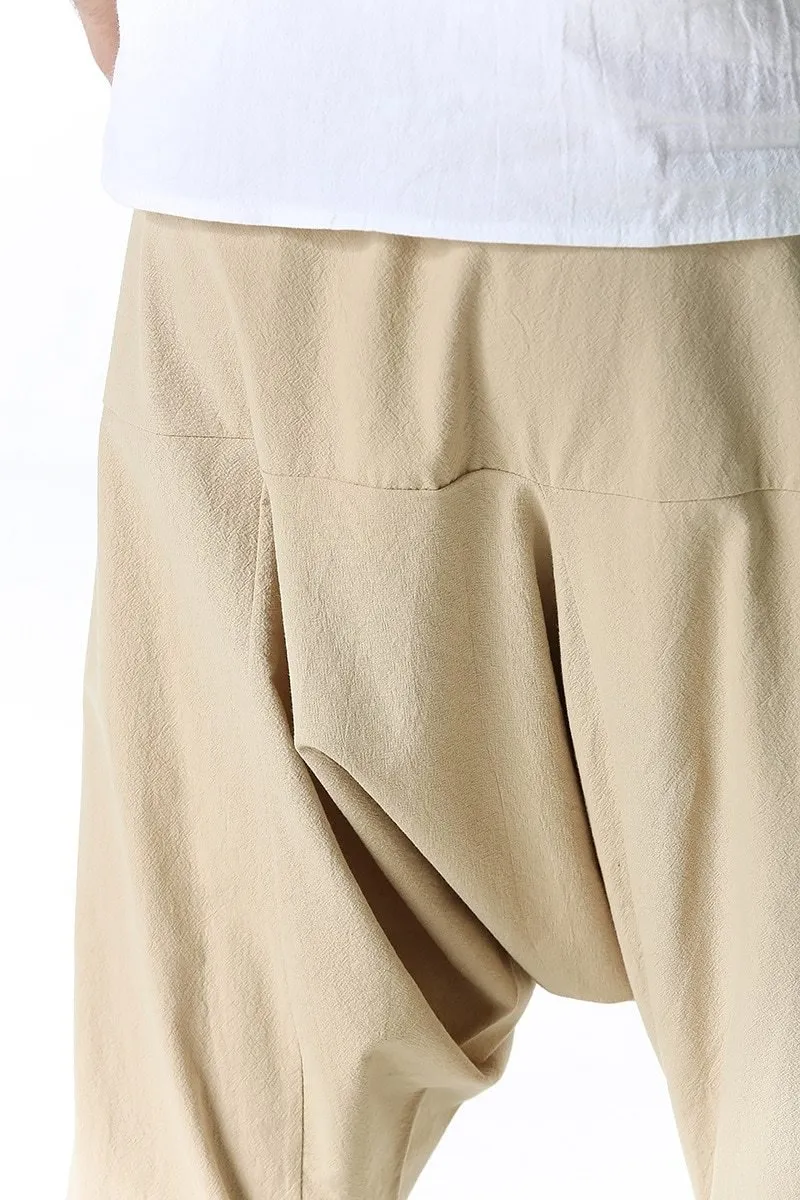 Men's Wide-Cut Harem/Yoga Pants