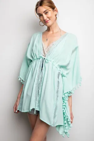 Mint To Be  Kimono