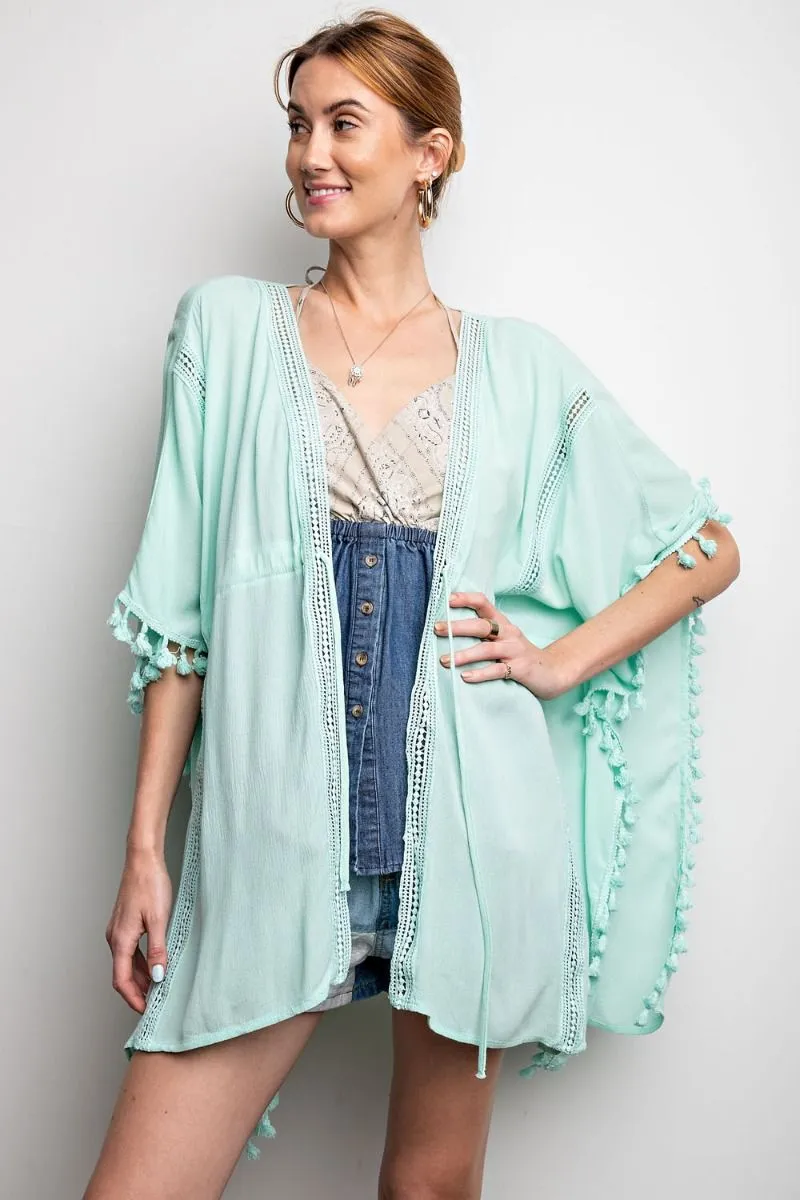 Mint To Be  Kimono