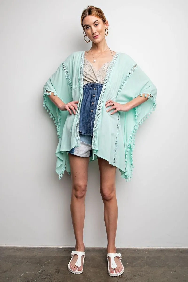 Mint To Be  Kimono