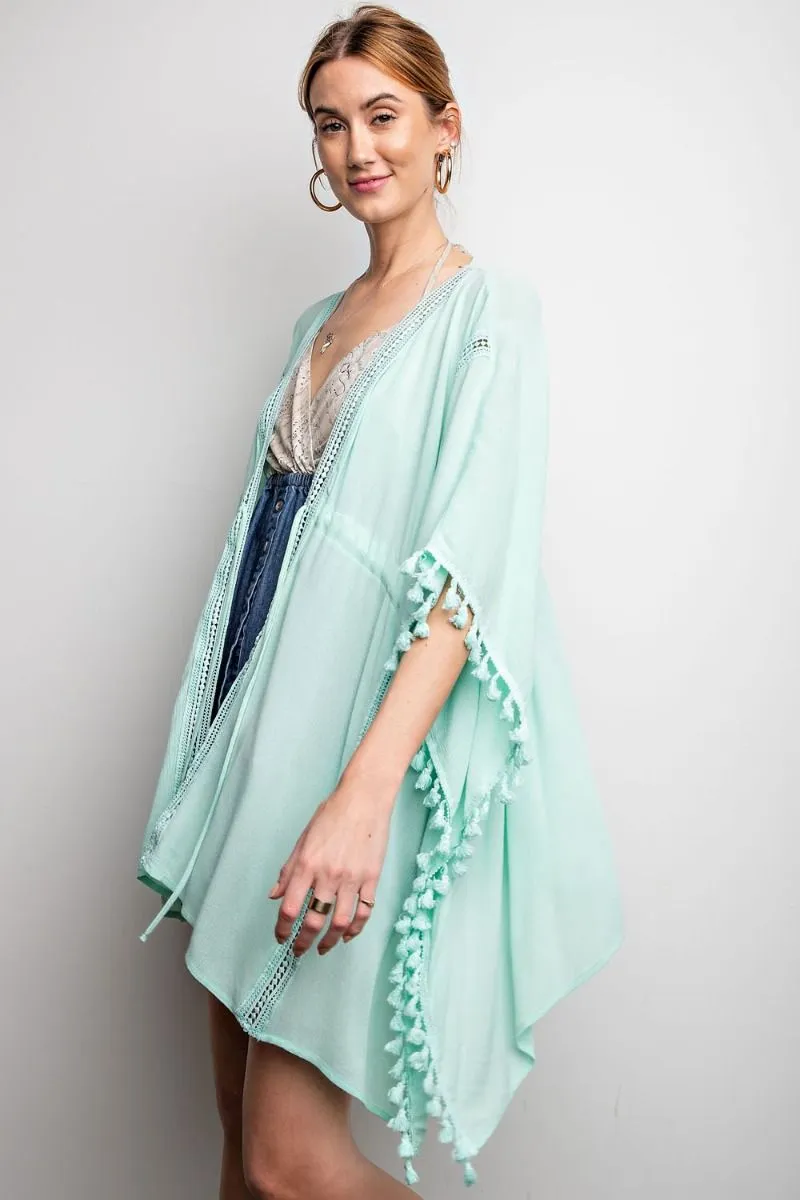 Mint To Be  Kimono