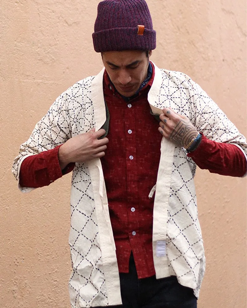 Modern Musashi Zashi Dougi Jacket, White