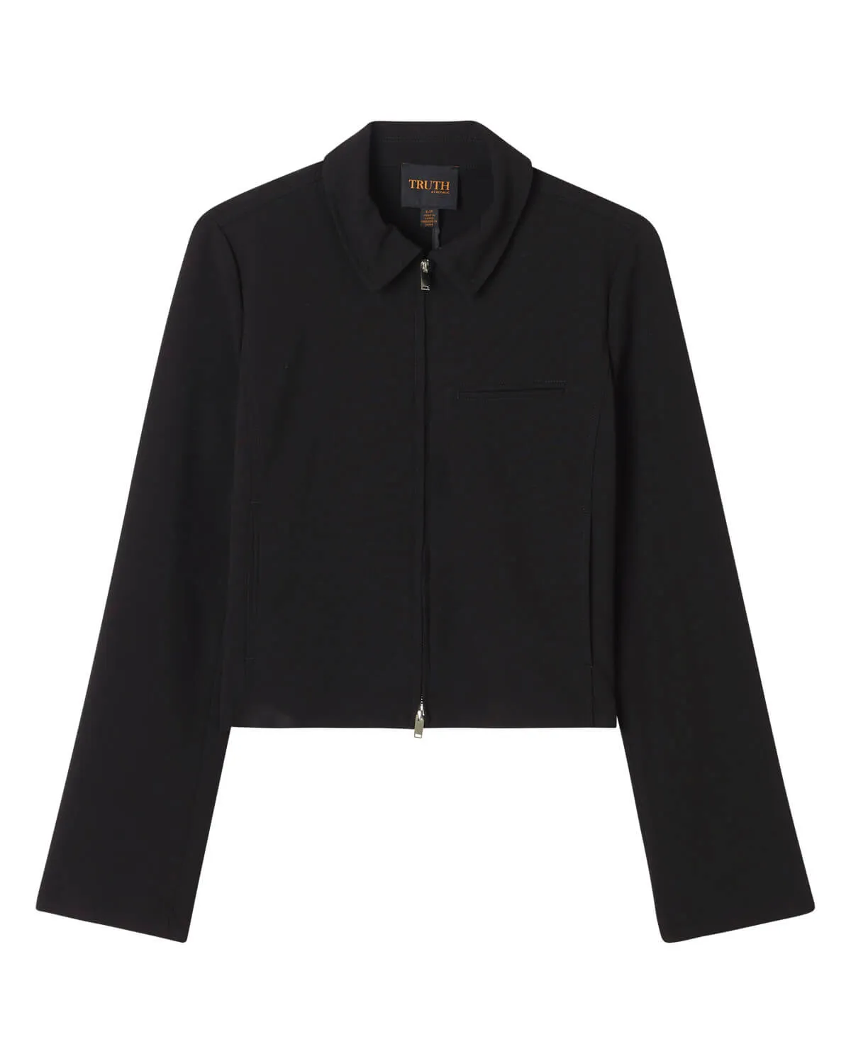Modern Woven Zip Jacket
