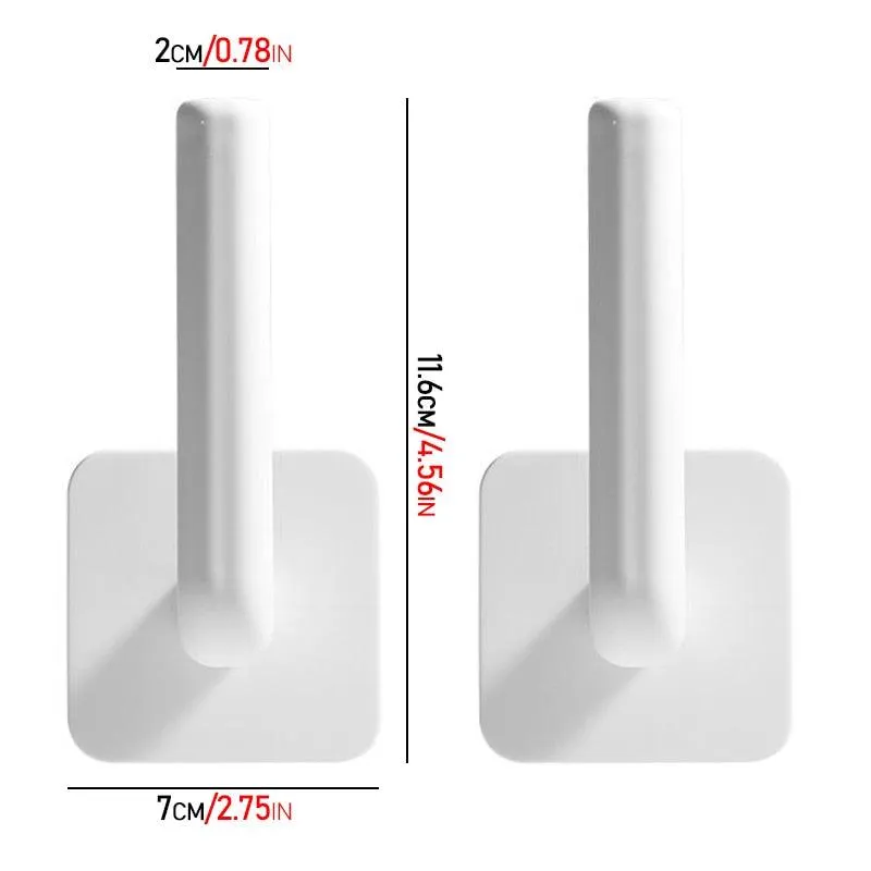 Multifunctional Hooks Sticky Hook Storage Hanging Self Adhesive Household Practical