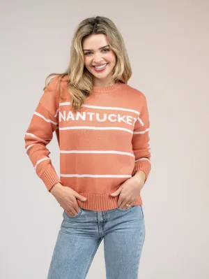 Nantucket Sweater in Nantucket Red Stripe