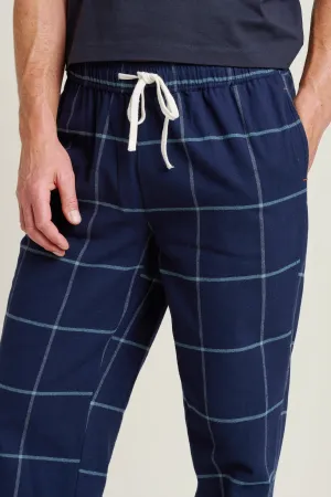 Navy Check Pyjama Bottoms