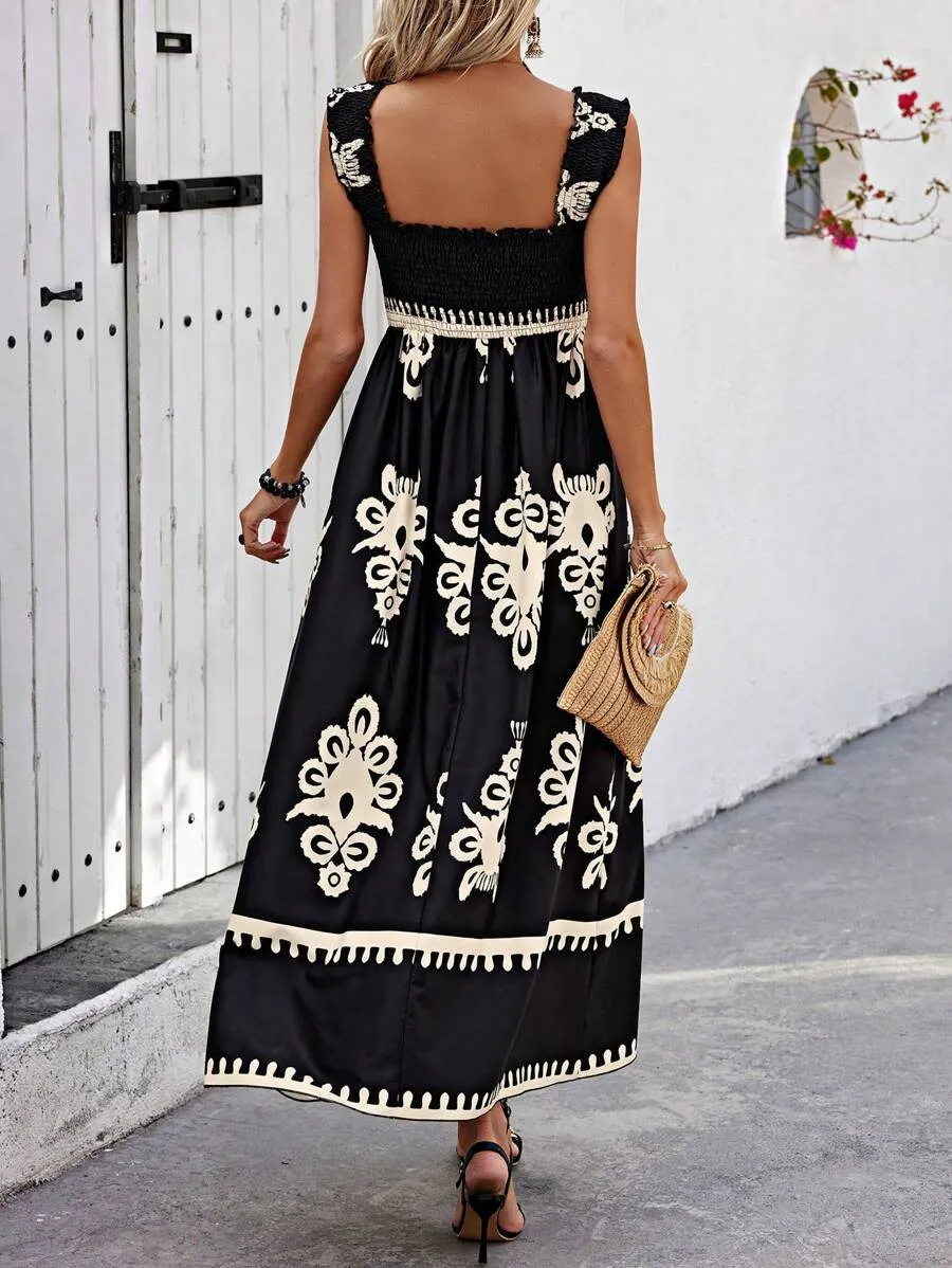 Nereza - Boho Chic Maxi Dress