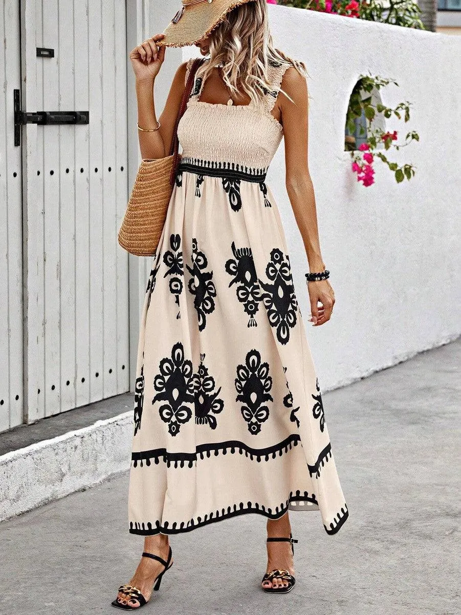 Nereza - Boho Chic Maxi Dress