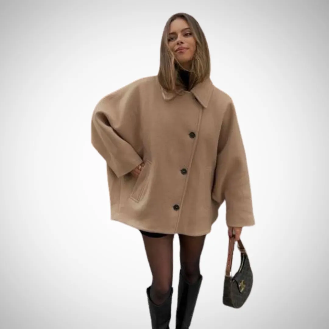 Neri Modern Buttoned Coat