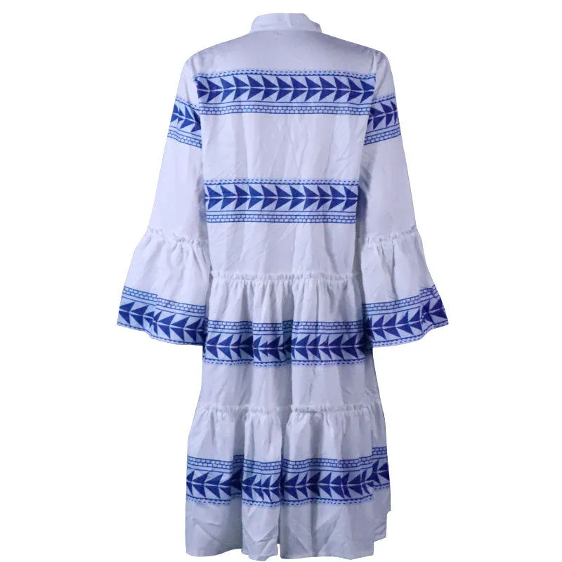 New Bohemian Vacation Women's Maxi Dress