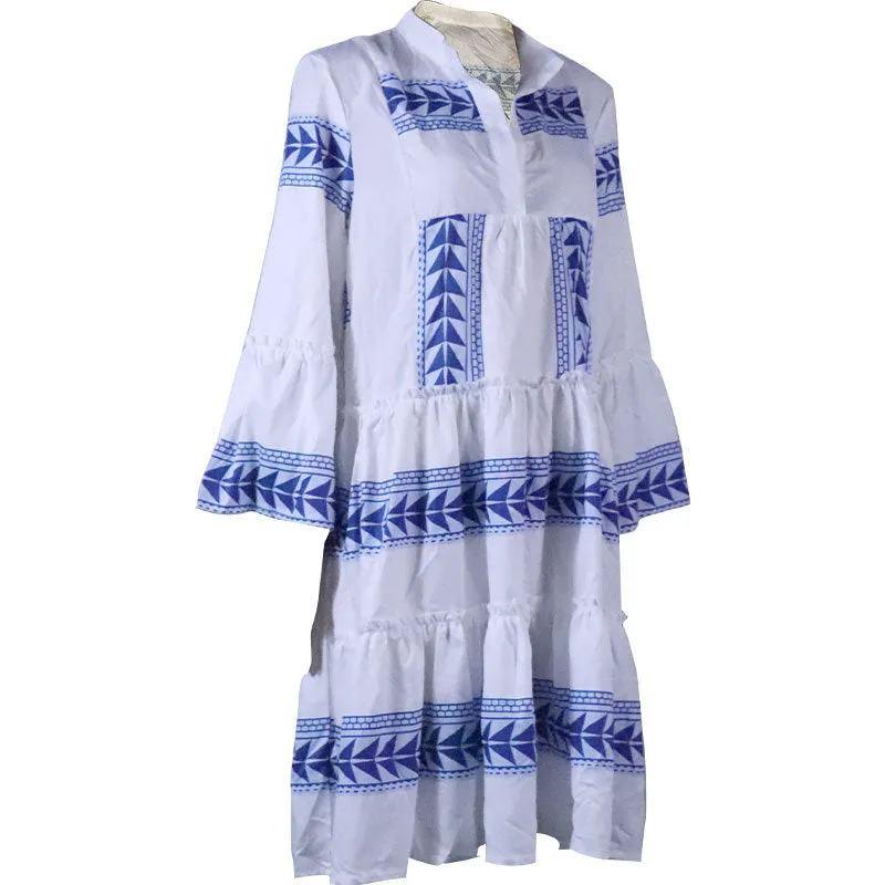 New Bohemian Vacation Women's Maxi Dress