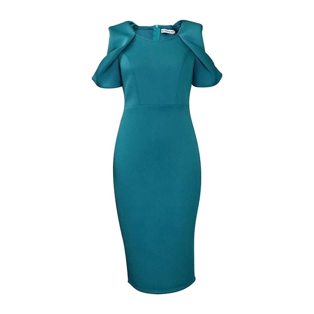 New Summer Office Lady Chic Commuter Dress