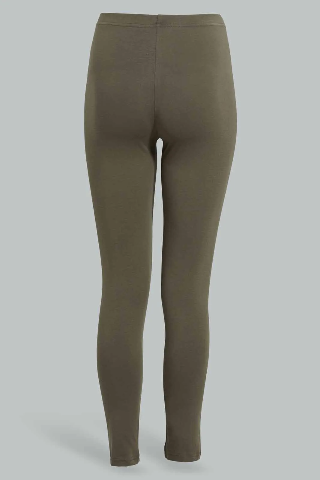 Olive Basic Legging For Senior Girls