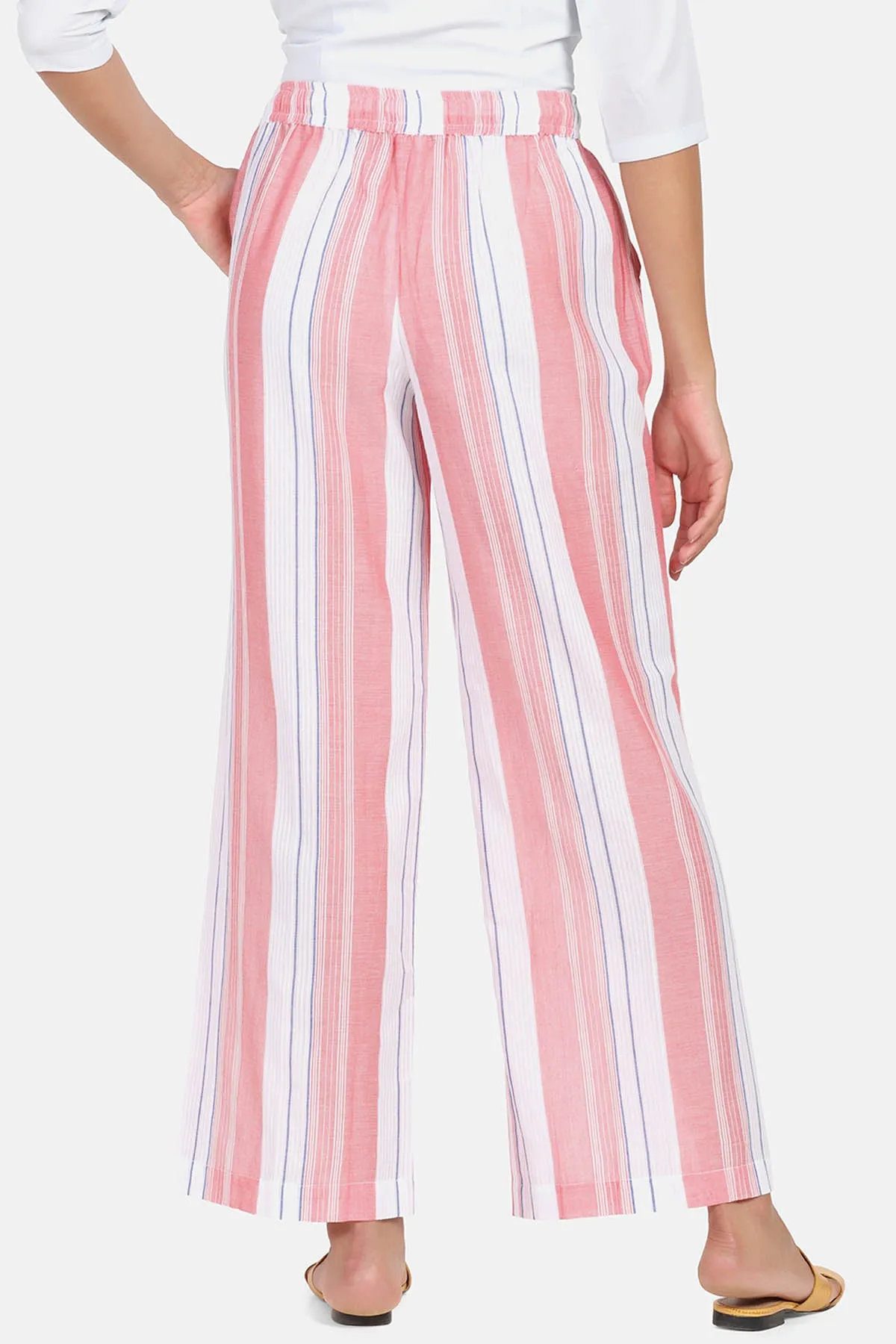 Peach Striped Pyjama