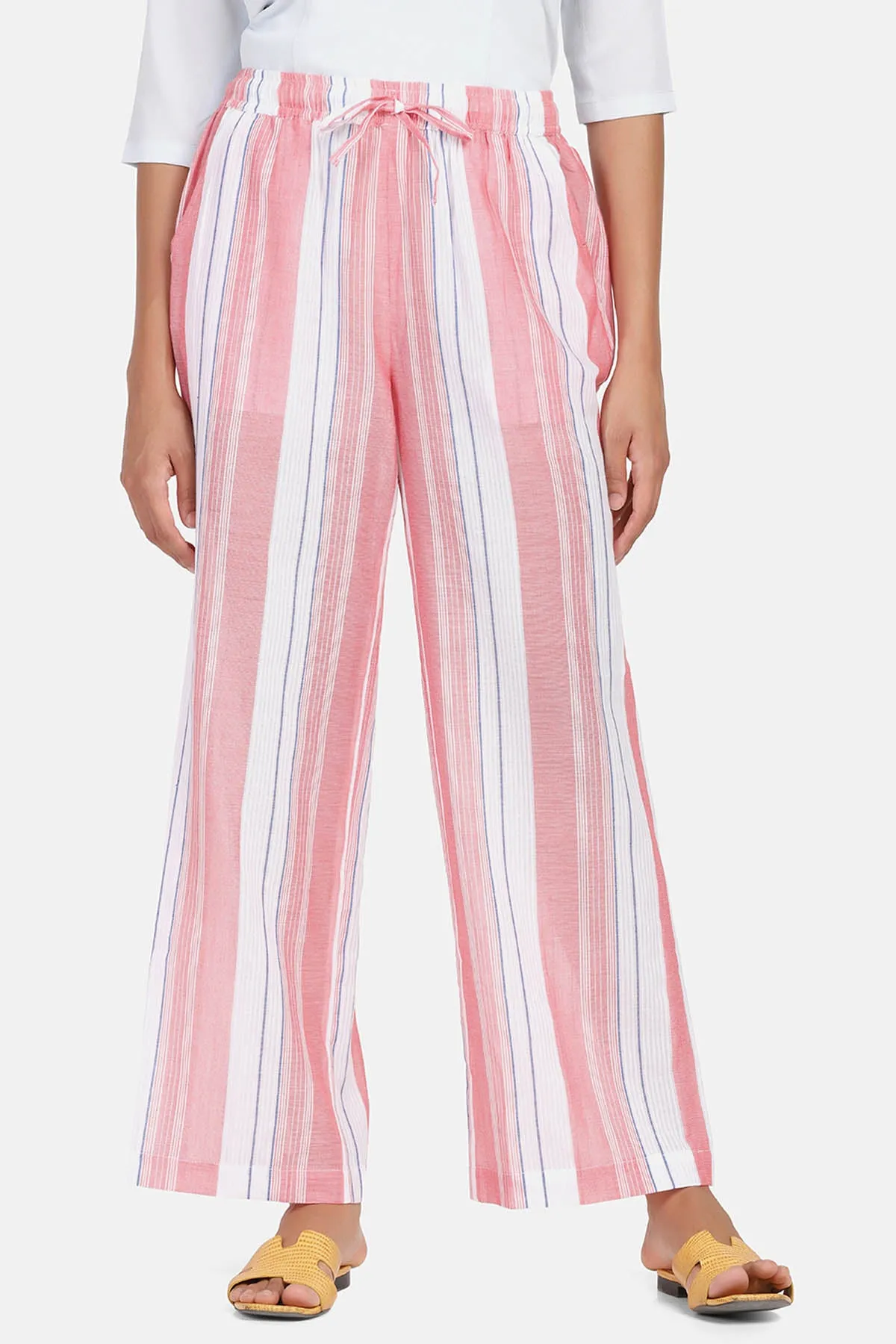 Peach Striped Pyjama