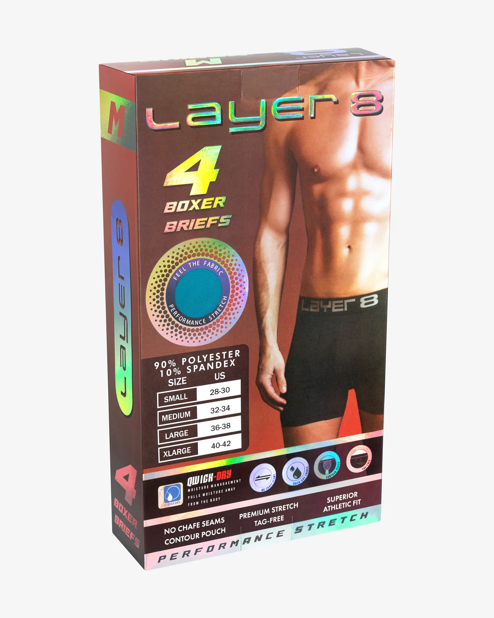 Performance Boxer Brief (4-Pack Box)