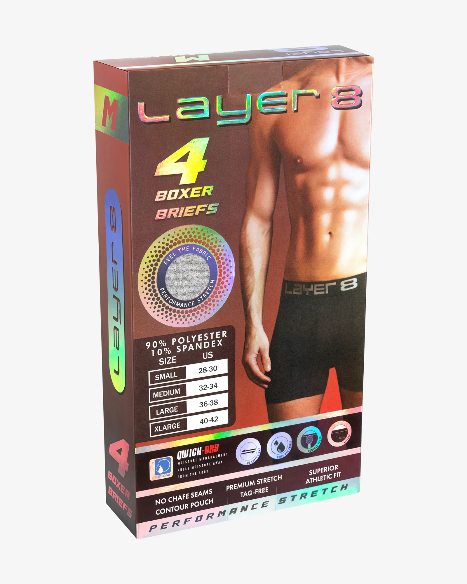 Performance Boxer Brief (4-Pack Box)