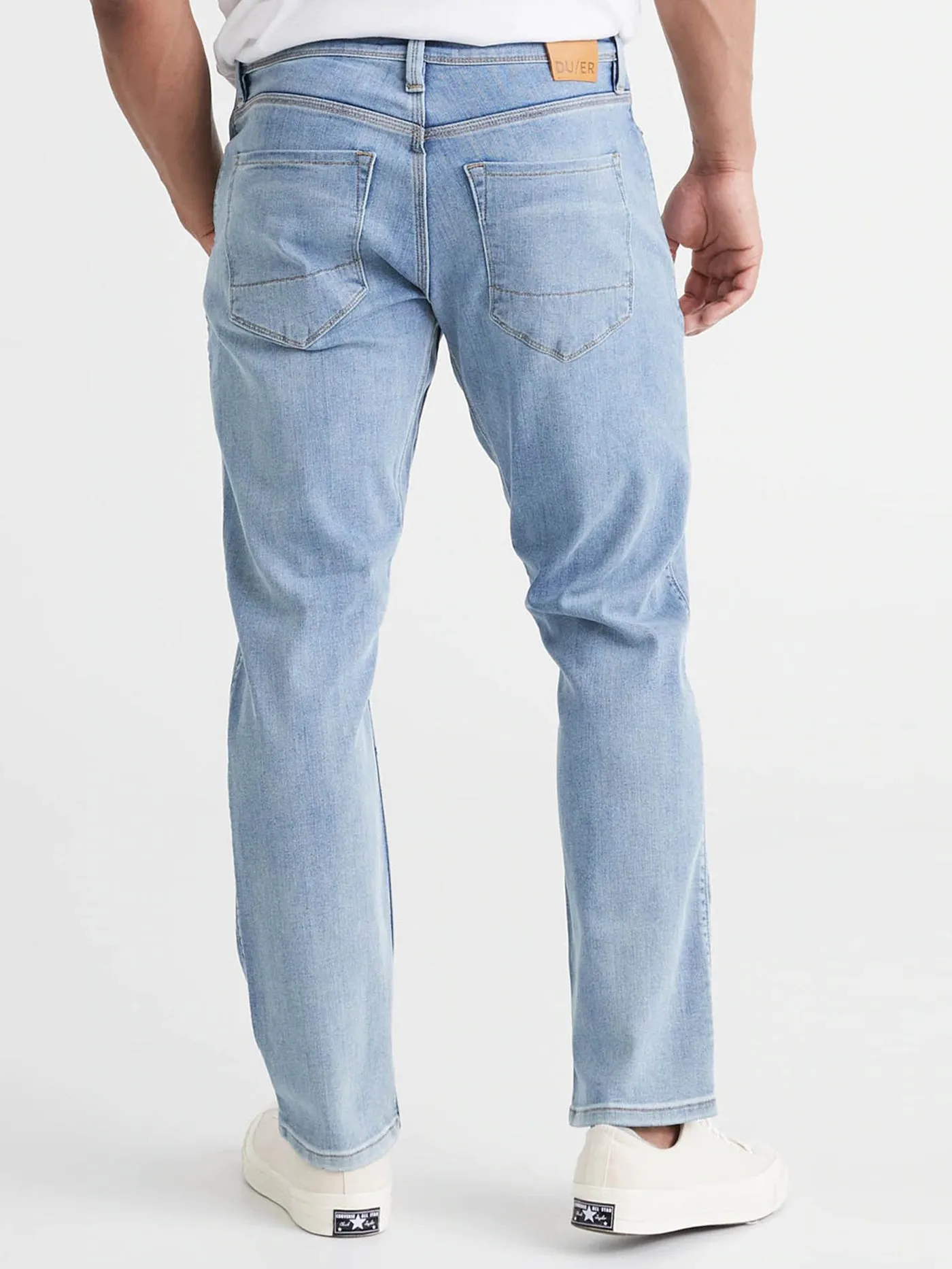 Performance Relaxed Tapered Jeans