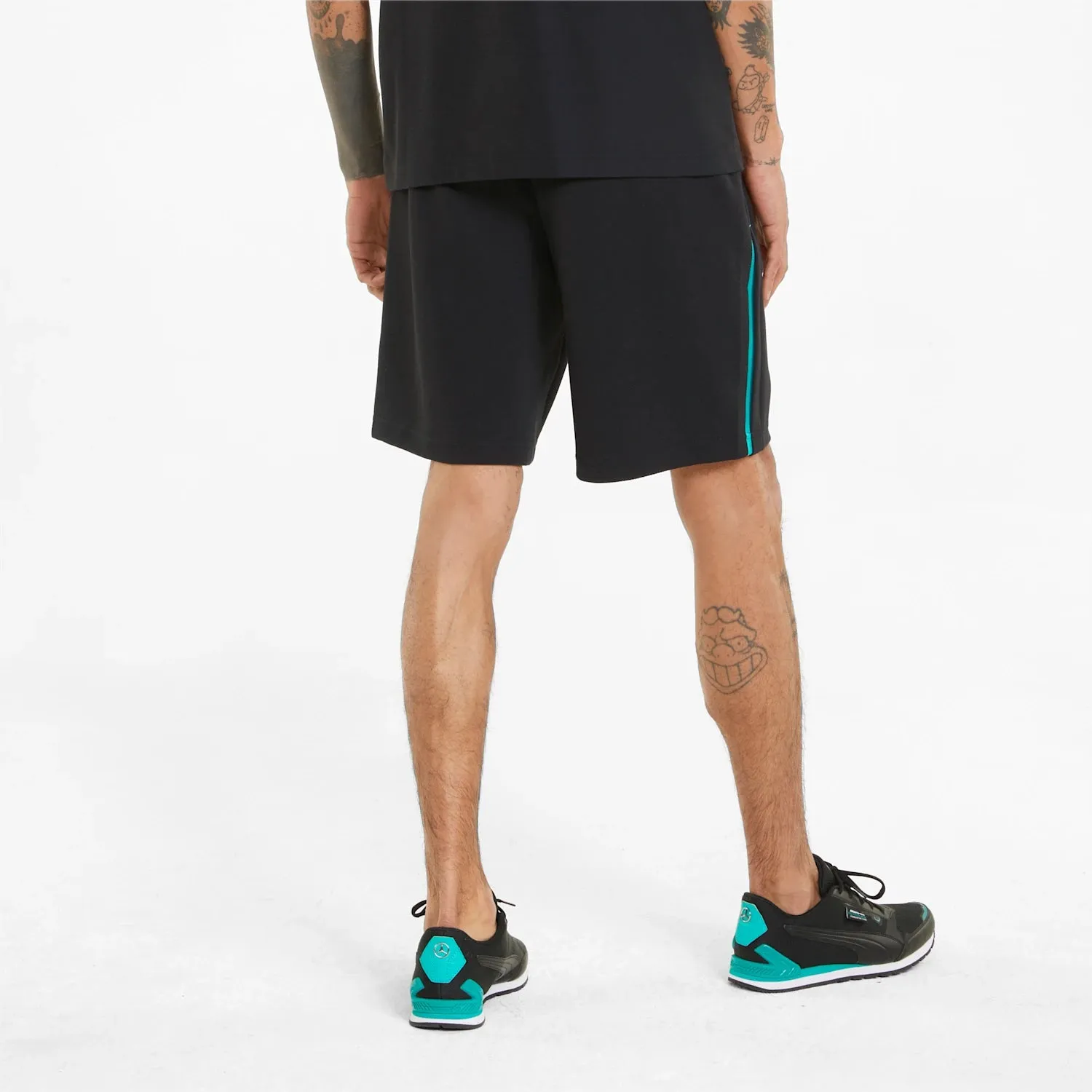 Puma Motorsport Men Mercedes F1 Sweat Shorts