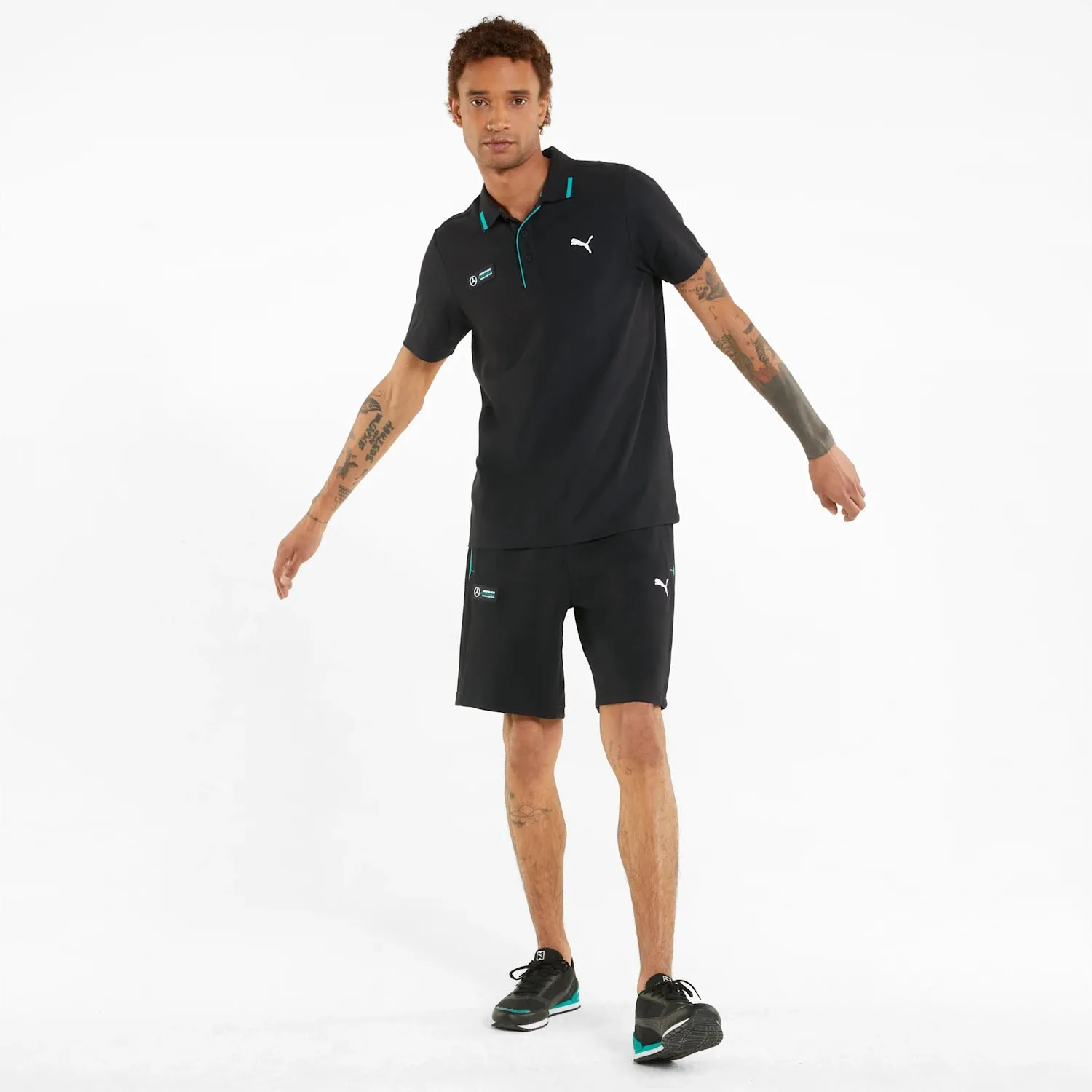 Puma Motorsport Men Mercedes F1 Sweat Shorts