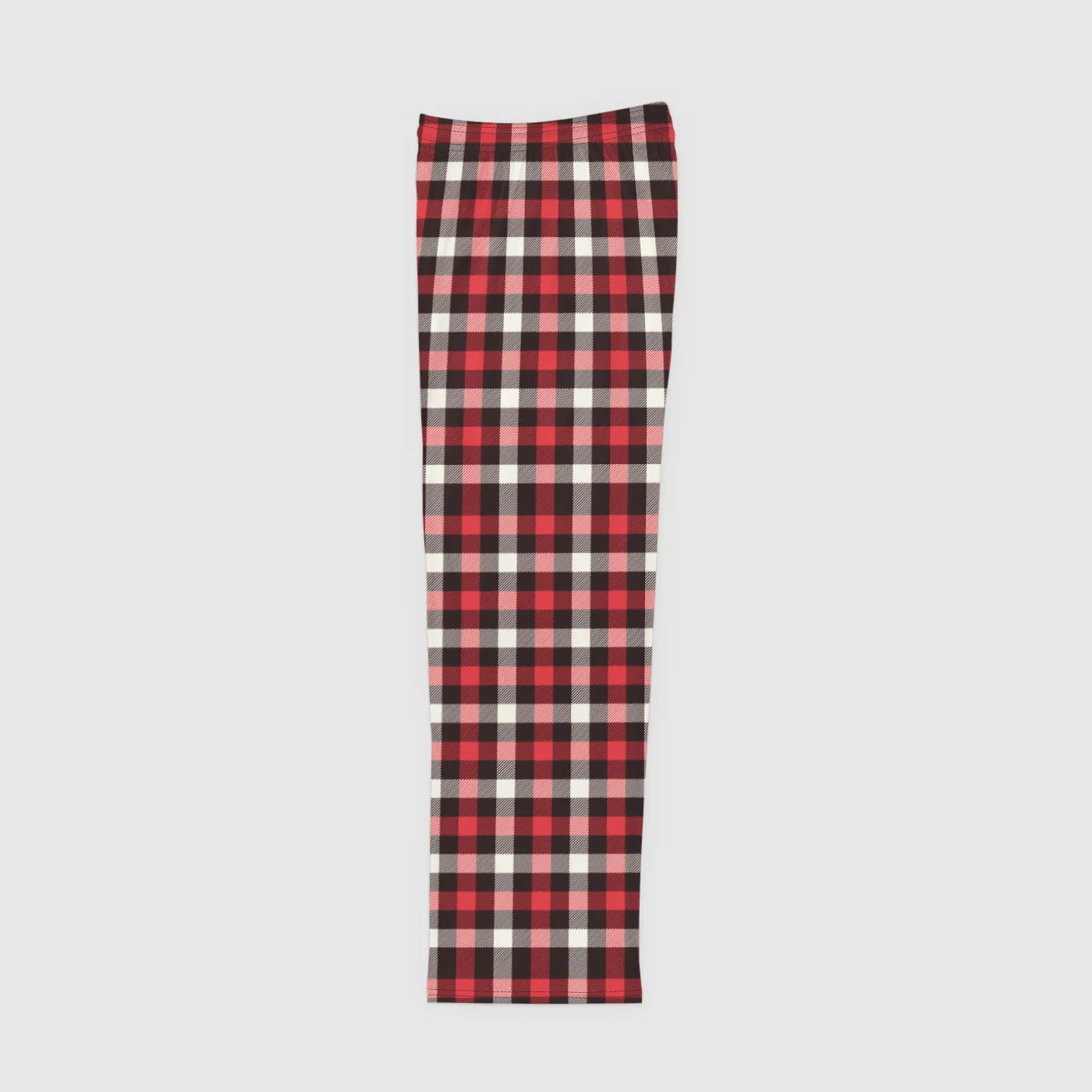 Red Plaid Lounge Bottoms