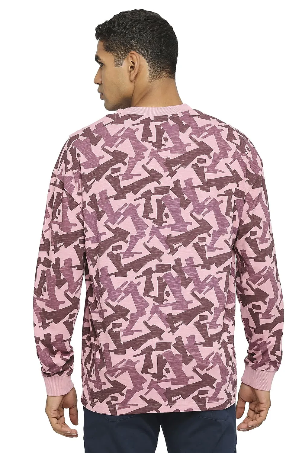 Relaxed Fit Printed Crew T-shirt